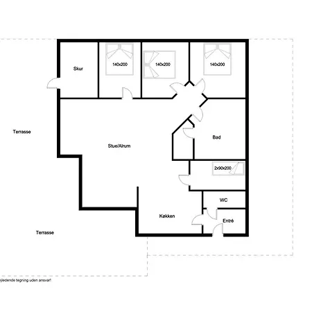 With And Sauna, Just 200 Meters From The North Sea בית נופש